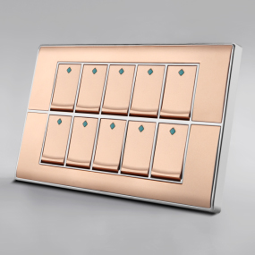 TG-01 Rose gold double color panel series